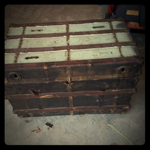 Antique Wood Chest